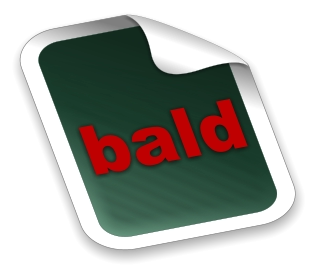 bald